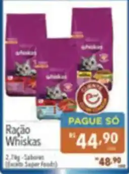 Supermercados Condor Ração Whiskas oferta