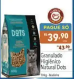 Supermercados Condor granulado higiênico natural dots oferta
