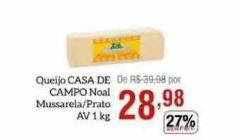 Hippo Queijo Casa De Campo Noal Mussarela Prato Av oferta