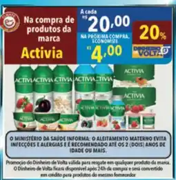 Supermercados Condor produtos da marca activia oferta