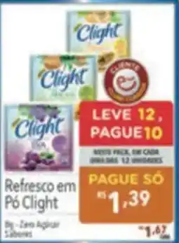 Supermercados Condor Refresco em Pó Clight oferta