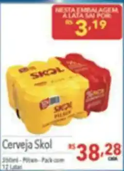 Supermercados Condor Cerveja Skol oferta