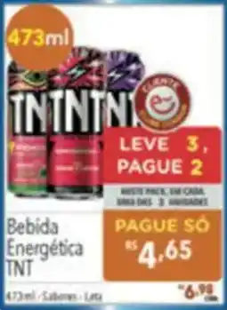 Supermercados Condor Bebida Energética TNT oferta
