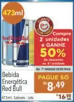 Supermercados Condor Bebida Energética Red Bull oferta