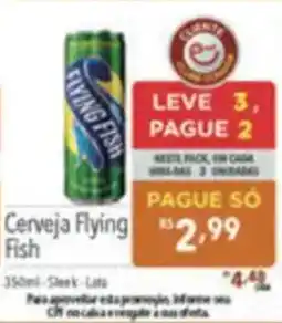 Supermercados Condor Cerveja flying fish oferta