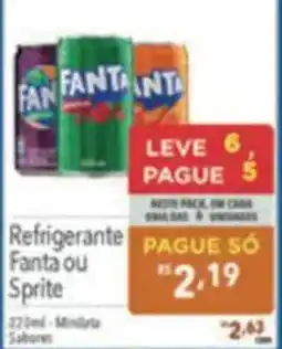 Supermercados Condor Refrigerante Fanta ou Sprite oferta