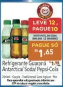 Supermercados Condor Refrigerante Guaraná Antarctica/ Soda/ Pepsi-Cola oferta