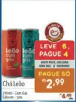 Supermercados Condor Chá Leão oferta