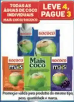 Supermercados Condor Todas as aguas de coco oferta