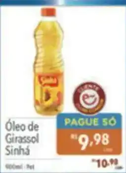 Supermercados Condor Óleo de Girassol Sinhá oferta