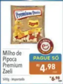 Supermercados Condor Milho de Pipoca Premium Zaeli oferta