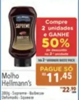 Supermercados Condor molho hellmann's oferta