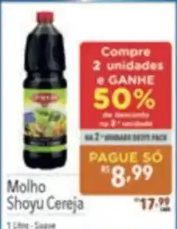 Supermercados Condor Molho Shoyu Cereja oferta