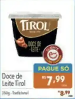 Supermercados Condor Doce de Leite Tirol oferta
