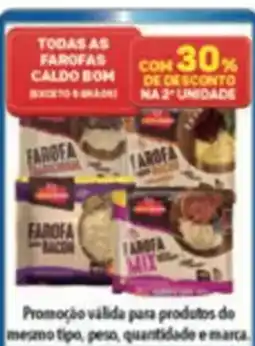 Supermercados Condor Farofas caldo bom oferta