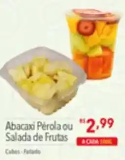 Supermercados Condor Abacaxi Pérola ou Salada de Frutas oferta