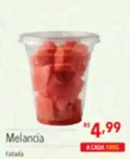 Supermercados Condor Melancia fatada oferta