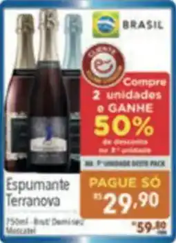 Supermercados Condor Espumante Terranova oferta