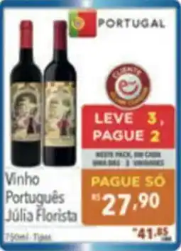 Supermercados Condor Vinho Português Júlia Florista oferta