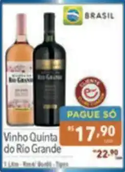 Supermercados Condor Vinho Quinta do Rio Grande oferta