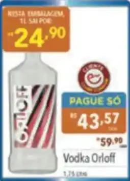 Supermercados Condor Vodka Orloff oferta