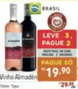 Supermercados Condor Vinho Almadén oferta