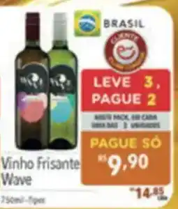 Supermercados Condor Vinho frisante wave oferta