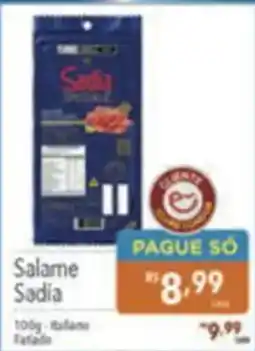 Supermercados Condor Salame Sadia oferta