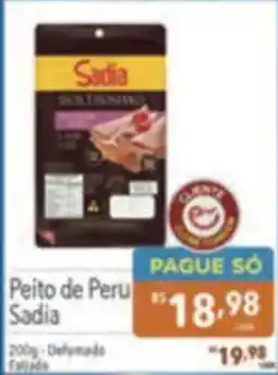 Supermercados Condor Peito de Peru Sadia oferta
