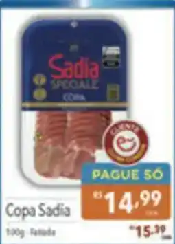 Supermercados Condor Copa Sadia oferta