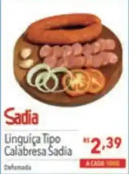 Supermercados Condor Linguiça Tipo Calabresa Sadia oferta