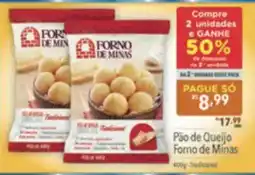Supermercados Condor Pão de Queijo Forno de Minas oferta