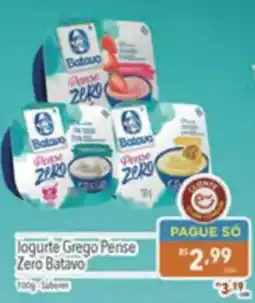 Supermercados Condor Iogurte Grego Pense Zero Batavo oferta