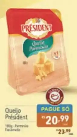 Supermercados Condor Queijo President oferta
