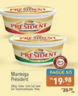 Supermercados Condor Manteiga President oferta