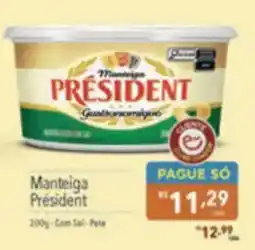Supermercados Condor Manteiga President oferta