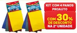 Supermercados Condor Kit com 4 panos proauto oferta