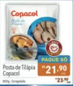 Supermercados Condor Posta de Tilápia Copacol oferta