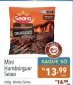 Supermercados Condor Mini Hambúrguer Seara oferta