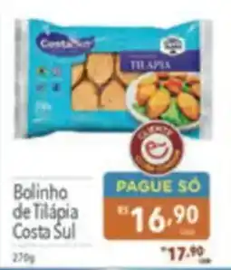 Supermercados Condor Bolinho de Tilápia Costa Sul oferta