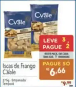 Supermercados Condor Iscas de Frango C.Vale oferta