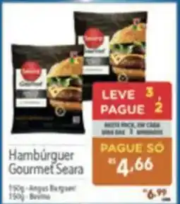 Supermercados Condor Hambúrguer Gourmet Seara oferta