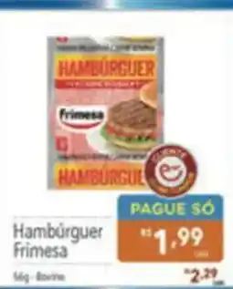 Supermercados Condor Hambúrguer Frimesa oferta