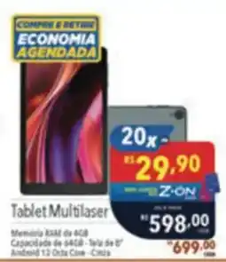 Supermercados Condor Tablet Multilaser oferta