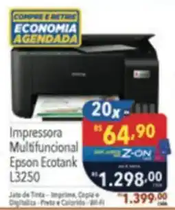 Supermercados Condor Impressora Multifuncional Epson Ecotank L3250 oferta