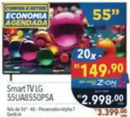 Supermercados Condor Smart TV LG 55UA8550PSA oferta