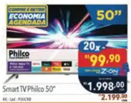 Supermercados Condor Smart TV philco 50" oferta