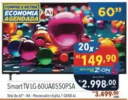 Supermercados Condor Smart TV LG 60UA8550PSA oferta