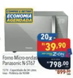 Supermercados Condor Forno Micro-ondas Panasonic N-ST67 oferta