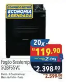 Supermercados Condor Fogão Brastemp 50BFS5VC oferta